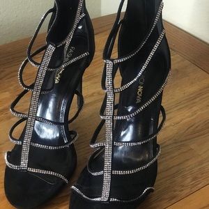 Womens Heeled Sandals